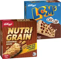 IGA Kellogg’s LCMs or Nutri‑Grain Bars 5 Pack Selected Varieties offer