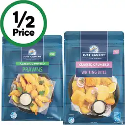 Woolworths NEW Just Caught Snacking Varieties-1 kg offer