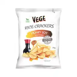 Woolworths Vege Rice Crackers – From the Health Food Aisle offer