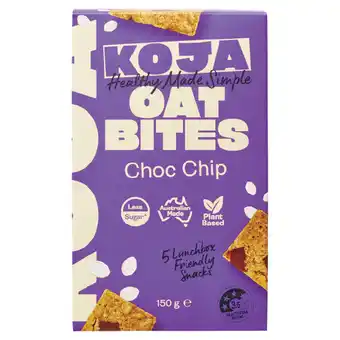 Woolworths Koja Bites, Little Bickies or Popcorn Bars 110-150g – From the Health Food Aisle offer