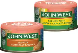 IGA John West Salmon Selected Varieties offer