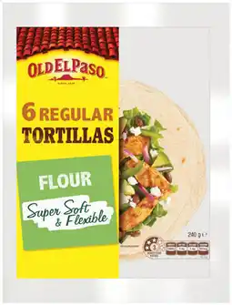 IGA Old El Paso Tortillas Regular offer