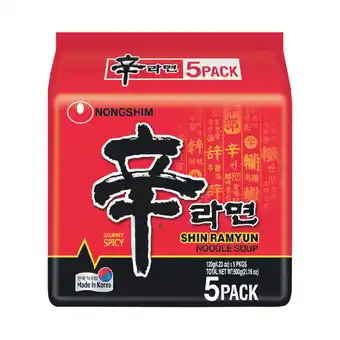 Woolworths Nongshim Noodles-5 offer
