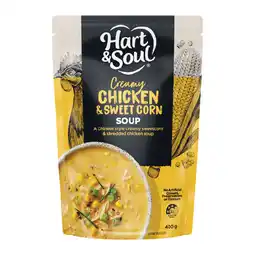 Woolworths Hart & Soul Soup Pouches offer