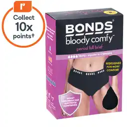 Woolworths Bonds Bloody Comfy Heavy Full Brief Reusable Period Underwear offer