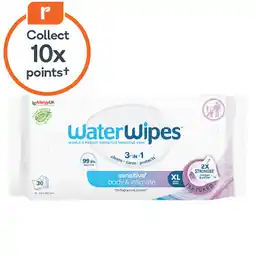 Woolworths WaterWipes Body & Intimate Sensitive Wipes offer
