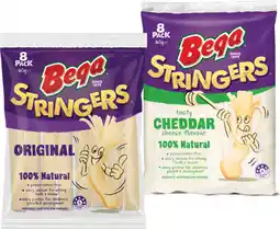 IGA Bega Cheese Stringers Selected Varieties offer