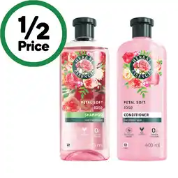 Woolworths Herbal Essence Shampoo or Conditioner 400ml offer