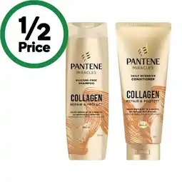 Woolworths Pantene Miracles Shampoo or Conditioner 350-375ml offer