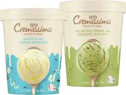 IGA Streets Cremissimo Ice Cream Selected Varieties offer