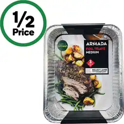 Woolworths Armada Foil Trays Medium offer