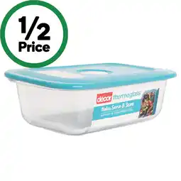 Woolworths Décor Thermoglass Realseal offer