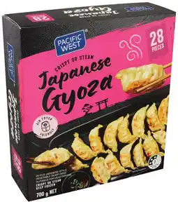 IGA Pacific West Japanese Gyoza offer