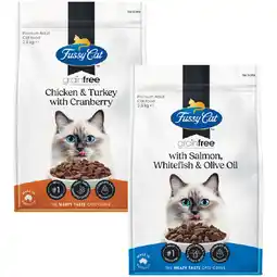 Woolworths Fussy Cat Grain Free Dry Cat Food offer