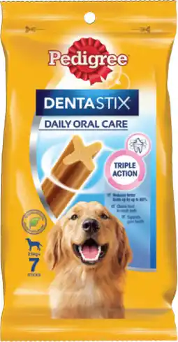 IGA Pedigree Dentastix Daily Oral Care Selected Varieties offer