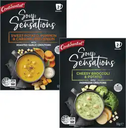 Coles Continental Sensations Soup 2 Serves-70g offer