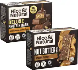 Coles Nice & Natural Protein or Nut Butter Bars 165g-200g offer