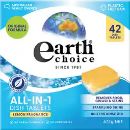 IGA Earth Choice All in 1 Dish Tablets offer