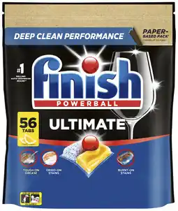 Coles Finish Ultimate Dishwashing Tablets offer