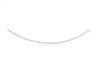 Shiels 9ct White Gold Silver Filled Omega Chain offer