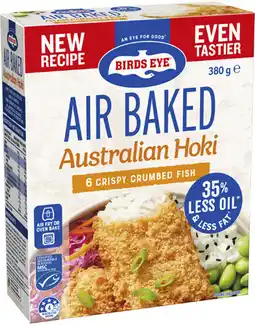 Coles Birds Eye Air Baked Fish Fillets-380g offer