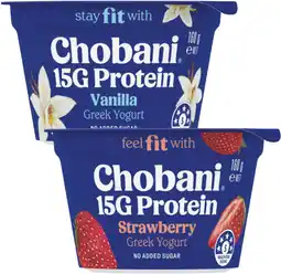 Coles Chobani High Protein Greek Yogurt 160g offer