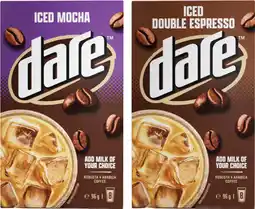 Coles NEW Dare Iced Coffee Sachets offer