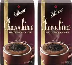 Coles NEW Vittoria Chocochino Hot Chocolate Sachets offer