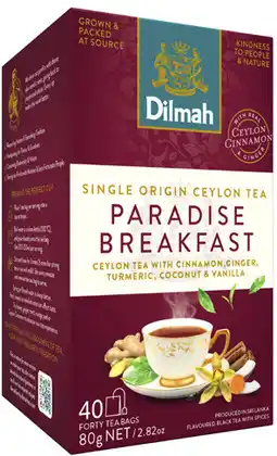 Coles NEW Dilmah Paradise Breakfast Tea Bags offer