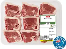 Coles Coles Australian Lamb Loin Chops offer