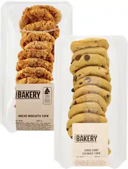 Coles Coles Bakery Cookies or Biscuits 12 Pack offer