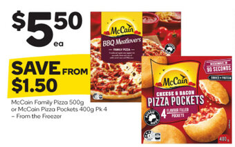 Woolworths McCain Family Pizza offer