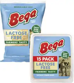 Coles Bega Lactose Free Cheese offer