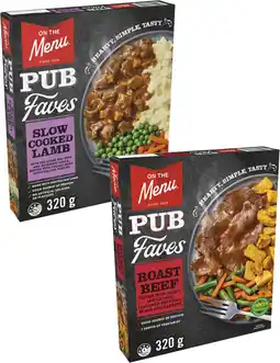 Coles On The Menu Pub Faves Plated Meal-400g offer