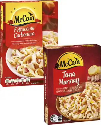Coles McCain Red Box Tray Meal-400g offer