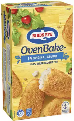 Coles Birds Eye Oven Bake Fish Fillets offer