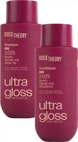 Coles Dose Theory Shampoo or Conditioner 330mL offer