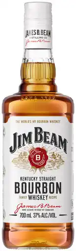 Coles Jim Beam White Label Bourbon offer
