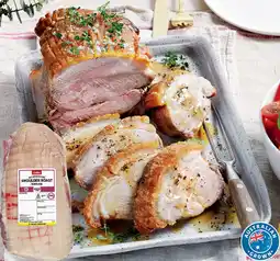 Coles Coles Australian Pork Shoulder Roast Boneless offer
