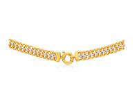 Shiels 9ct Yellow Gold Mesh Chain offer