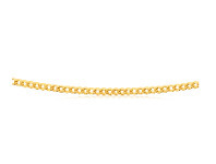 Shiels 9ct Elegant Yellow Gold Copper Filled Curb 45cm Chain offer