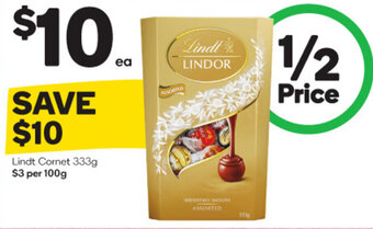 Woolworths Lindt Cornet offer