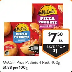 Foodworks McCain Pizza Pockets offer
