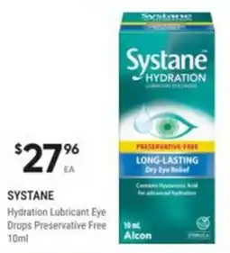 Healthy Life Systane Hydration Lubricant Eye Drops Preservative Free offer