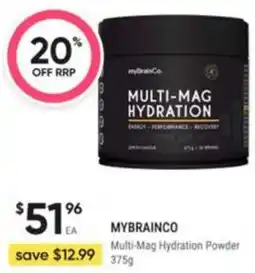 Healthy Life Mybrainco Multi-Mag Hydration Powder offer