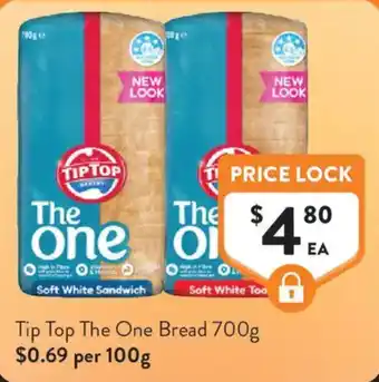 Foodworks Tip Top The One Bread offer