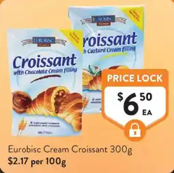Foodworks Eurobisc Cream Croissant offer