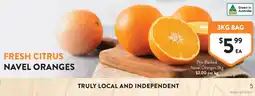 Foodworks Fresh Citrus Navel Oranges offer