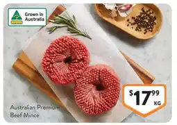 Foodworks Australian Premium Beef Mince offer
