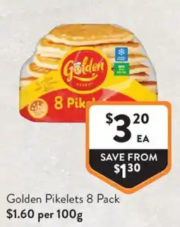 Foodworks Golden Pikelets offer